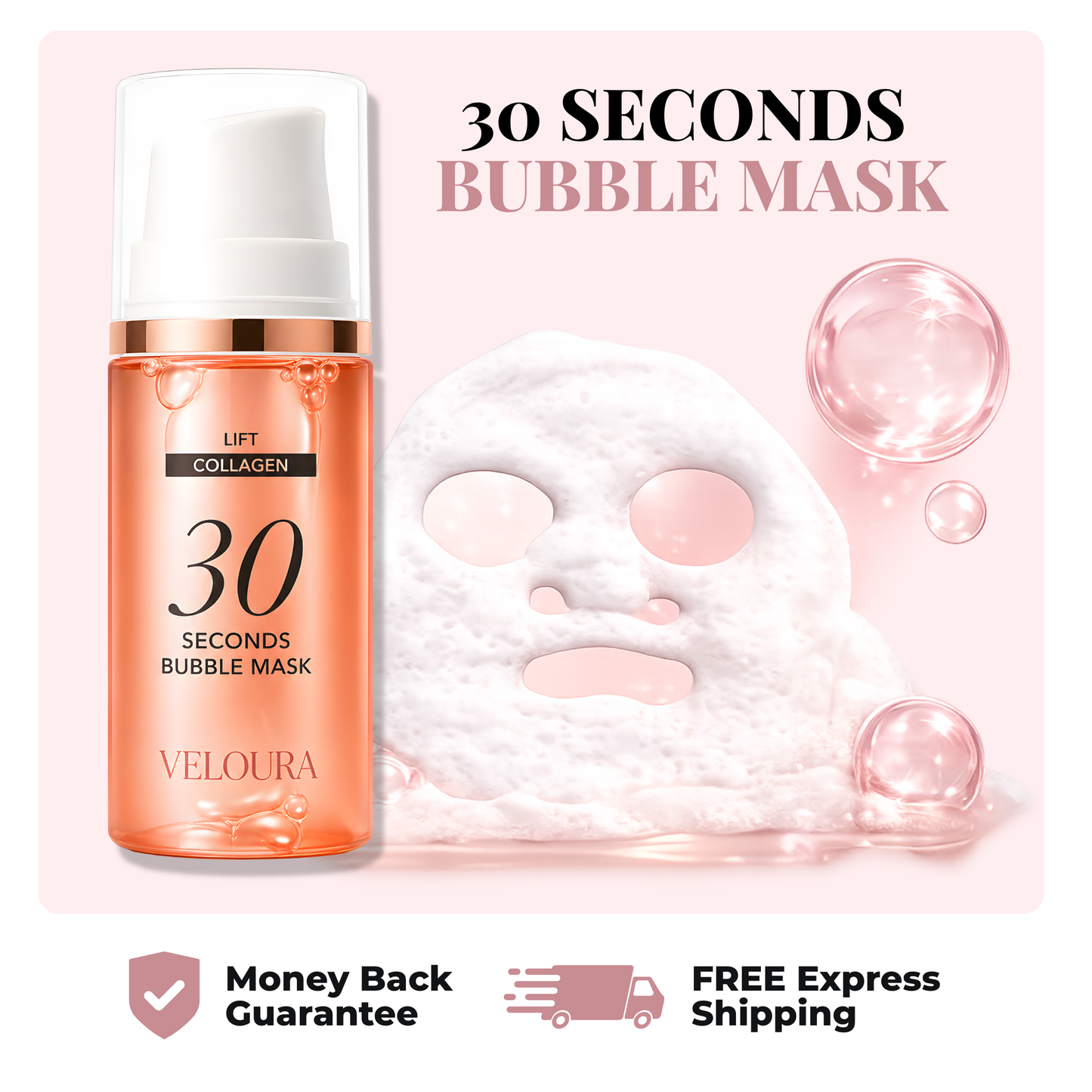 Veloura™ 30 Seconds Bubble Mask